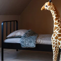 WOOOD Bed Mees Zwart - 90x200 cm