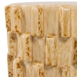 WOOOD Bijzettafel Axu Zand - Ø 35 cm