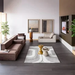 WOOOD Bijzettafel Bova Bruin - Ø 45 cm