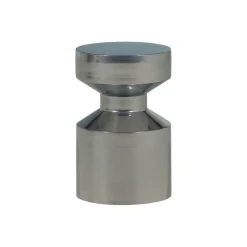 WOOOD Bijzettafel Ferry Chroom - Ø 30 cm