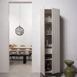 WOOOD Bijzettafel Floyd Groen - Ø 30 cm