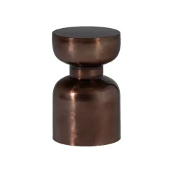 WOOOD Bijzettafel Frits Brons - Ø 30 cm