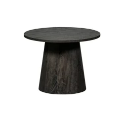 WOOOD Bijzettafel Maan Donkerbruin - Ø 60 cm