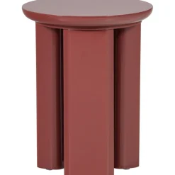WOOOD Bijzettafel Orivo Rood / Roze - Ø 40 cm