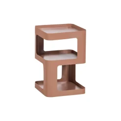 WOOOD Bijzettafel Riv Zalmroze - 35x35 cm