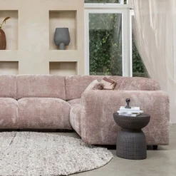 WOOOD Bijzettafel Samson Donkerbruin - Ø 37 cm