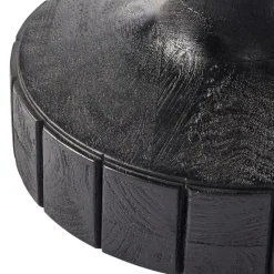 WOOOD Bijzettafel Soya Zwart - Ø 60 cm