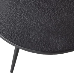 WOOOD Bijzettafel Suze Zwart - set 2 stuks