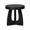 WOOOD Bijzettafel Tala Zwart - Ø 45 cm