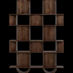 WOOOD Boekenkast Sinne Bruin - 130x180x35 cm