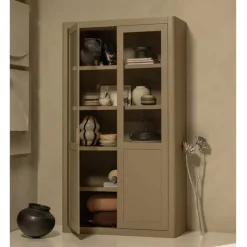 WOOOD Buffetkast Gunnar Mud - 120x217x48 cm