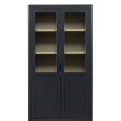 WOOOD Buffetkast Gunnar Zwart - 120x217x48 cm