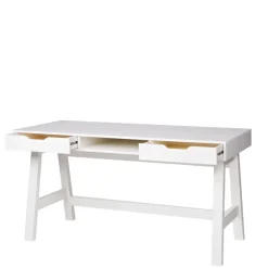 WOOOD Bureau Nikki Wit - 140x75x62 cm