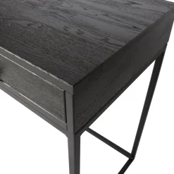 WOOOD Bureau Silas Zwart - 140x75x44 cm