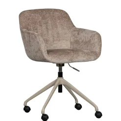 WOOOD Bureaustoel Morros Taupe