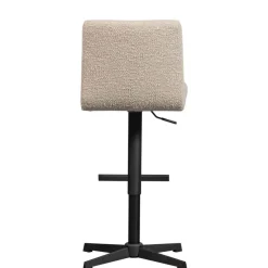 WOOOD Draaibare Barkruk Vinny Beige