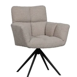 WOOOD Draaibare Eetkamerstoel Vinny Beige