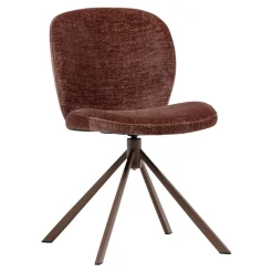 WOOOD Draaibare Eetkamerstoel Femke Bruin