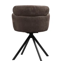 WOOOD Draaibare Eetkamerstoel Fenne Grafiet