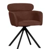 WOOOD Draaibare Eetkamerstoel Fenne Bruin