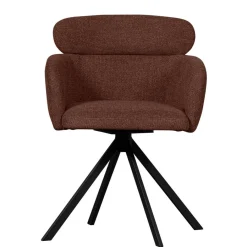 WOOOD Draaibare Eetkamerstoel Fenne Bruin