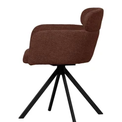 WOOOD Draaibare Eetkamerstoel Fenne Bruin