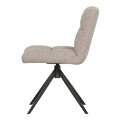 WOOOD Draaibare Eetkamerstoel Vinny Beige
