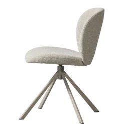 WOOOD Draaibare Eetkamerstoel Femke Beige