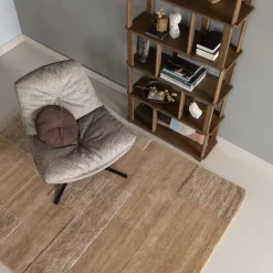 WOOOD Draaifauteuil Arve Beige