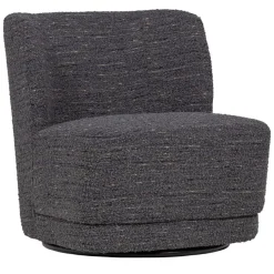 WOOOD Draaifauteuil Atty Grijs