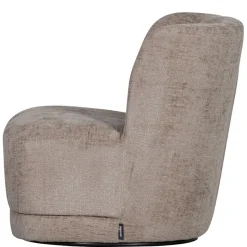 WOOOD Draaifauteuil Atty Zand