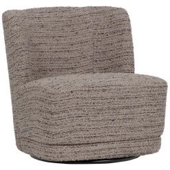 WOOOD Draaifauteuil Atty Beige Melange