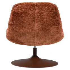 WOOOD Draaifauteuil Elvi Roestbruin