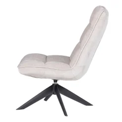 WOOOD Draaifauteuil Jouke Naturel