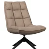 WOOOD Draaifauteuil Jouke Beige