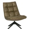 WOOOD Draaifauteuil Jouke Groen