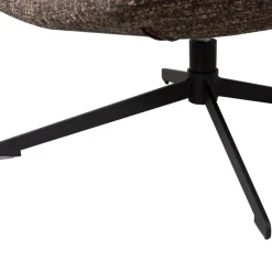 WOOOD Draaifauteuil Milaro Bruin