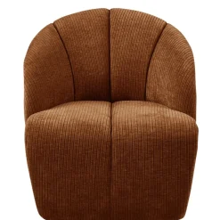 WOOOD Draaifauteuil Mojo Roest