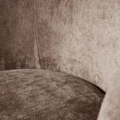 WOOOD Draaifauteuil Popular Taupe