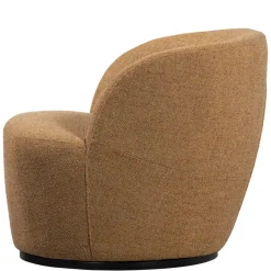 WOOOD Draaifauteuil Serra Curry