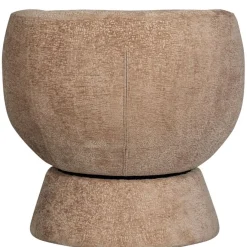 WOOOD Draaifauteuil Shuffle Lichtbruin