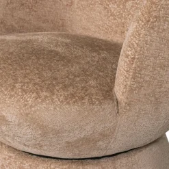 WOOOD Draaifauteuil Shuffle Lichtbruin