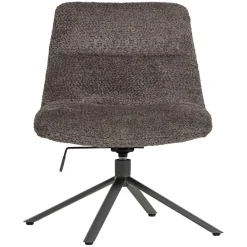 WOOOD Draaifauteuil Soren Bruin