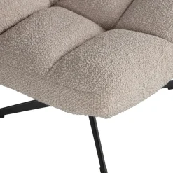 WOOOD Draaifauteuil Vinny Beige