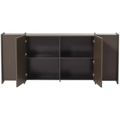 WOOOD Dressoir Brock Middenbruin - 200x85x44 cm