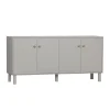 WOOOD Dressoir Madu Grijs - 160x78x46 cm