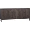 WOOOD Dressoir New Gravure Bruin - 200x85x46 cm