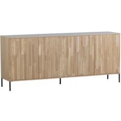 WOOOD Dressoir New Gravure Naturel - 200x85x46 cm