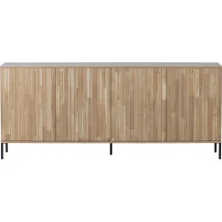 WOOOD Dressoir New Gravure Naturel - 200x85x46 cm