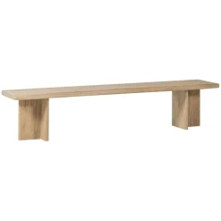 WOOOD Eetkamerbank Ato Naturel - 220x45 cm
